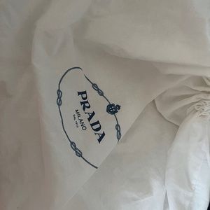 Prada hat and bag
